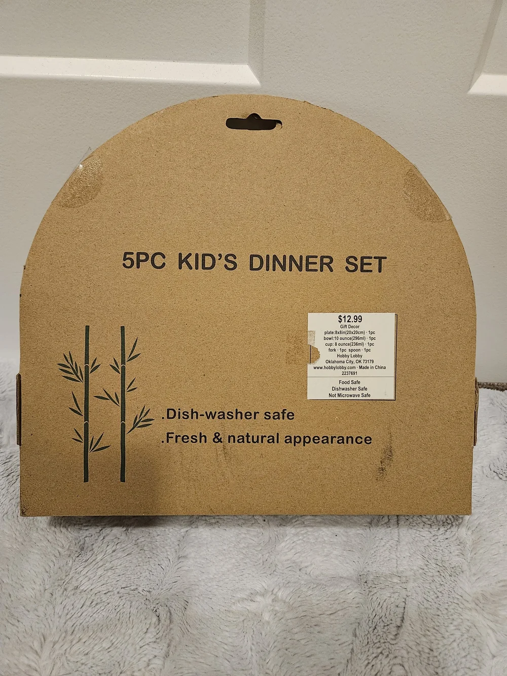 Pink Piglet 5-Piece Kids Dinner Set